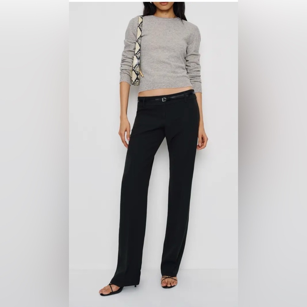 REFORMATION Lian Cashmere Greige  Sweater S - Picture 5 of 12